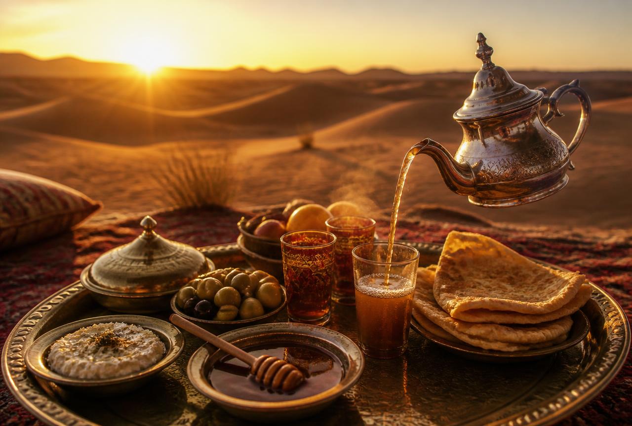 Petit-déjeuner marocain